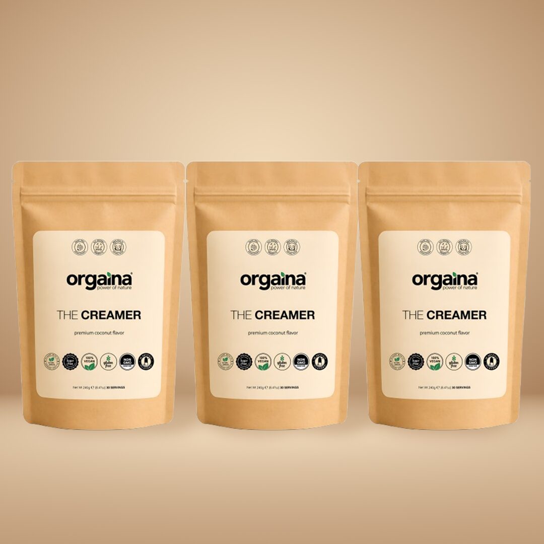 A clean and creamy coconut based creamer with acacia fiber to support digestion and gut health